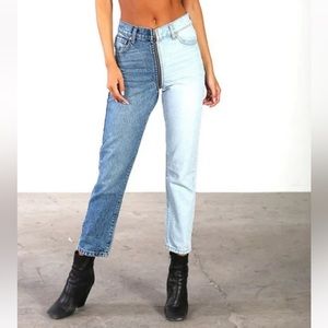 Revice Yin Yang Split Two-Tone Full Zip Front Back Tokyo Wash 27